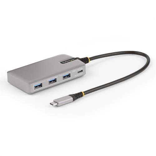 4-Port USB-C Hub with USB-C Video Output 4-Port USB-C Hub with USB-C Video Output